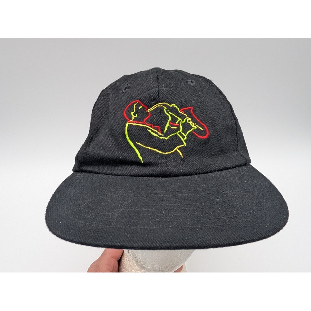 Nissun Cap Black Saxophone Jazz Information Builders Technology Summit Hat